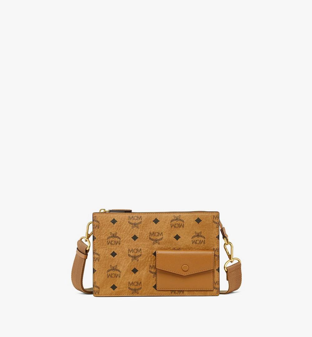 Aren Standing Crossbody Pouch in Visetos 1 Aren Standing Crossbody Pouch in Visetos 1